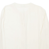 Womens Blouse Beige Long Sleeve L