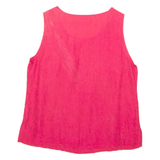 LAST SCENE Womens Vest Pink S