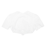 Womens Cropped Top White S