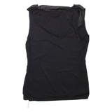 CALVIN KLEIN Womens Blouse Black XS
