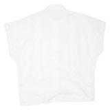 Womens Shirt White Collared L