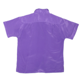 LINDSEY BLAKE Womens Shirt Purple Collared L