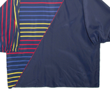 Womens Printed Top Black Long Sleeve Striped XL