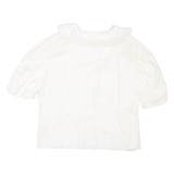 YESSICA Womens Blouse Beige Collared L