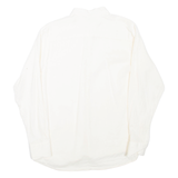 Womens Shirt Cream High Neck Long Sleeve L