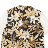 ALFRED DUNNER Womens Printed Blouse Brown Viscose Floral M