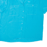 Womens Shirt Blue Collared L