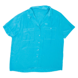 Womens Shirt Blue Collared L