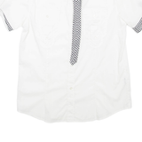 SAMURAI Womens Shirt White Collared XL