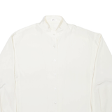 Womens Blouse Beige High Neck Long Sleeve XL