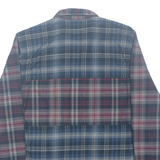 LEVI'S Mens Flannel Shirt Blue Check Long Sleeve S