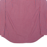 TOMMY HILFIGER Tommy Jeans Mens Shirt Red Check Long Sleeve L