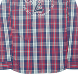 LEE Mens Shirt Red Check Long Sleeve 2XL