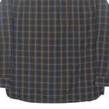 TOMMY HILFIGER Mens Shirt Brown Check Long Sleeve XL