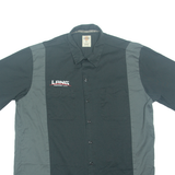 DICKIES Lang Equipment L.l.c. Mens Plain Shirt Black XL