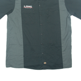 DICKIES Lang Equipment L.l.c. Mens Plain Shirt Black XL