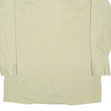 DICKIES Mens Plain Shirt Beige Long Sleeve L