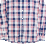 WRANGLER Mens Shirt Blue Plaid Long Sleeve L