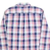 WRANGLER Mens Shirt Blue Plaid Long Sleeve L