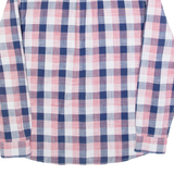 WRANGLER Mens Shirt Blue Plaid Long Sleeve L