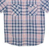 LEVI'S Mens Shirt Blue Plaid S