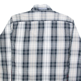 LEVI'S Mens Shirt Black Plaid Long Sleeve M