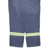 CARHARTT Workwear Mens Trousers Blue Loose Straight W38 L29