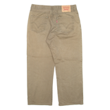 LEVI'S 751 Mens Trousers Green Regular Straight W34 L28