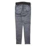 DIESEL Slandy-Zip Womens Trousers Black Relaxed Skinny W27 L27