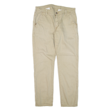 LEVI'S Mens Trousers Beige Regular Tapered W34 L32