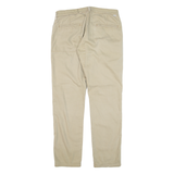 LEVI'S Mens Trousers Beige Regular Tapered W34 L32