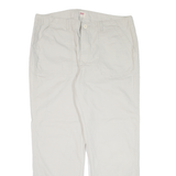 LEVI'S Mens Trousers Grey Regular Straight W36 L28