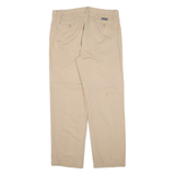 NAUTICA Chino Mens Trousers Beige Relaxed Straight W36 L32