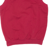 PRO COMFIA Sleeveless Mens Sweatshirt Red V-Neck S