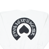 EVOL Mens Sweatshirt White S