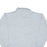 LETS GO Mens Sweatshirt Grey Collared XL