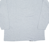 LETS GO Mens Sweatshirt Grey Collared XL