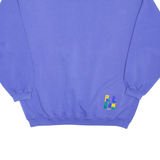 Womens Sweatshirt Purple XL