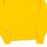 CHAMPION REVERSE WEAVE Mens Sweatshirt Yellow XS