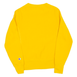 CHAMPION REVERSE WEAVE Mens Sweatshirt Yellow XS