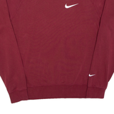 NIKE Mens Sweatshirt Maroon M