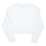 EA7 EMPORIO ARMANI Cropped Womens Sweatshirt White M