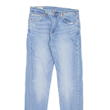 LEVI'S 512 BIG E Jeans Mens Blue Slim Tapered Stone Wash W30 L34