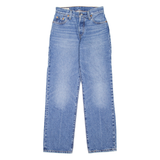 LEVI'S 501 BIG E Jeans 90's Womens Blue Regular Straight Stone Wash W23 L30