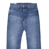 LEVI'S 501 BIG E Jeans Mens Blue Regular Straight Stone Wash W33 L29