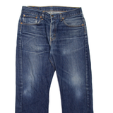 LEVI'S 751 Jeans Mens Blue Regular Straight Stone Wash W33 L26