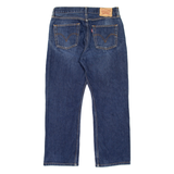 LEVI'S 751 Jeans Mens Blue Regular Straight Stone Wash W33 L26