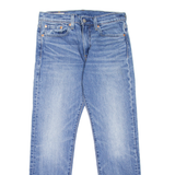 LEVI'S 502 Jeans BIG E Mens Blue Regular Tapered Stone Wash W29 L30