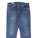LEVI'S 512 BIG E Jeans Mens Blue Slim Tapered Stone Wash W33 L25