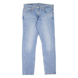 LEVI'S 512 Jeans Mens Blue Slim Tapered Stone Wash W33 L32